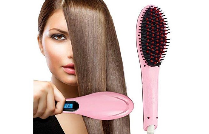 Electric brush for perfect hair