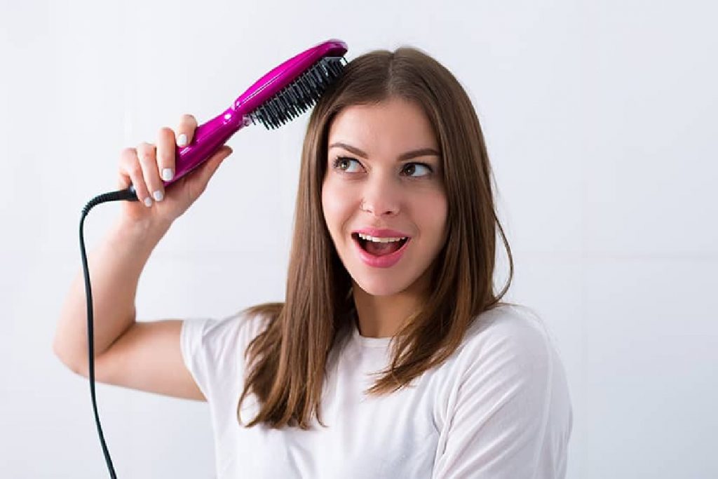 Electric brush for perfect hair