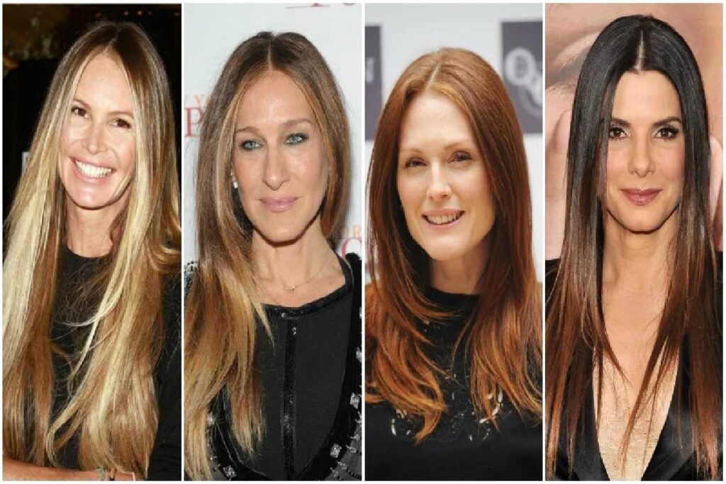 Long Hairstyles for women over 50