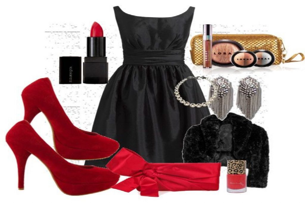 Accessories for black dress