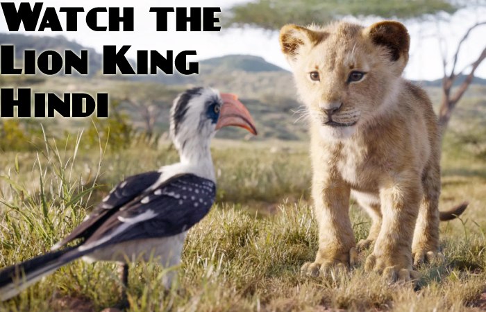 Watch The Lion King Hindi